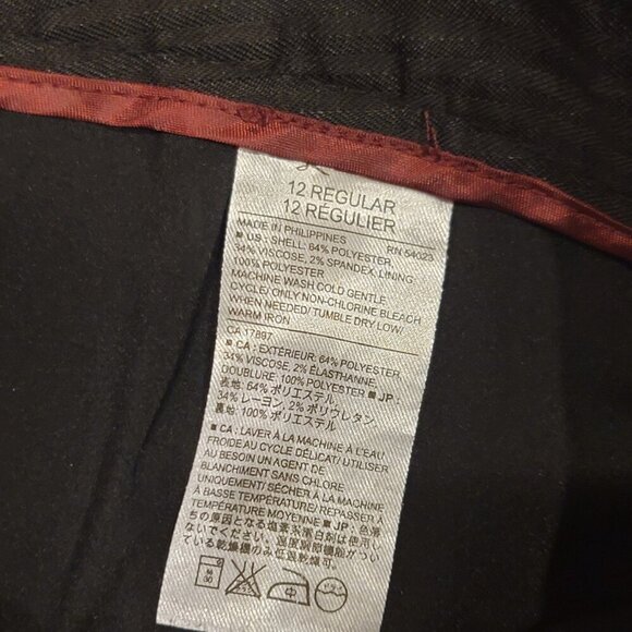 12R Banana Republic Pants in Black - Picture 8 of 12